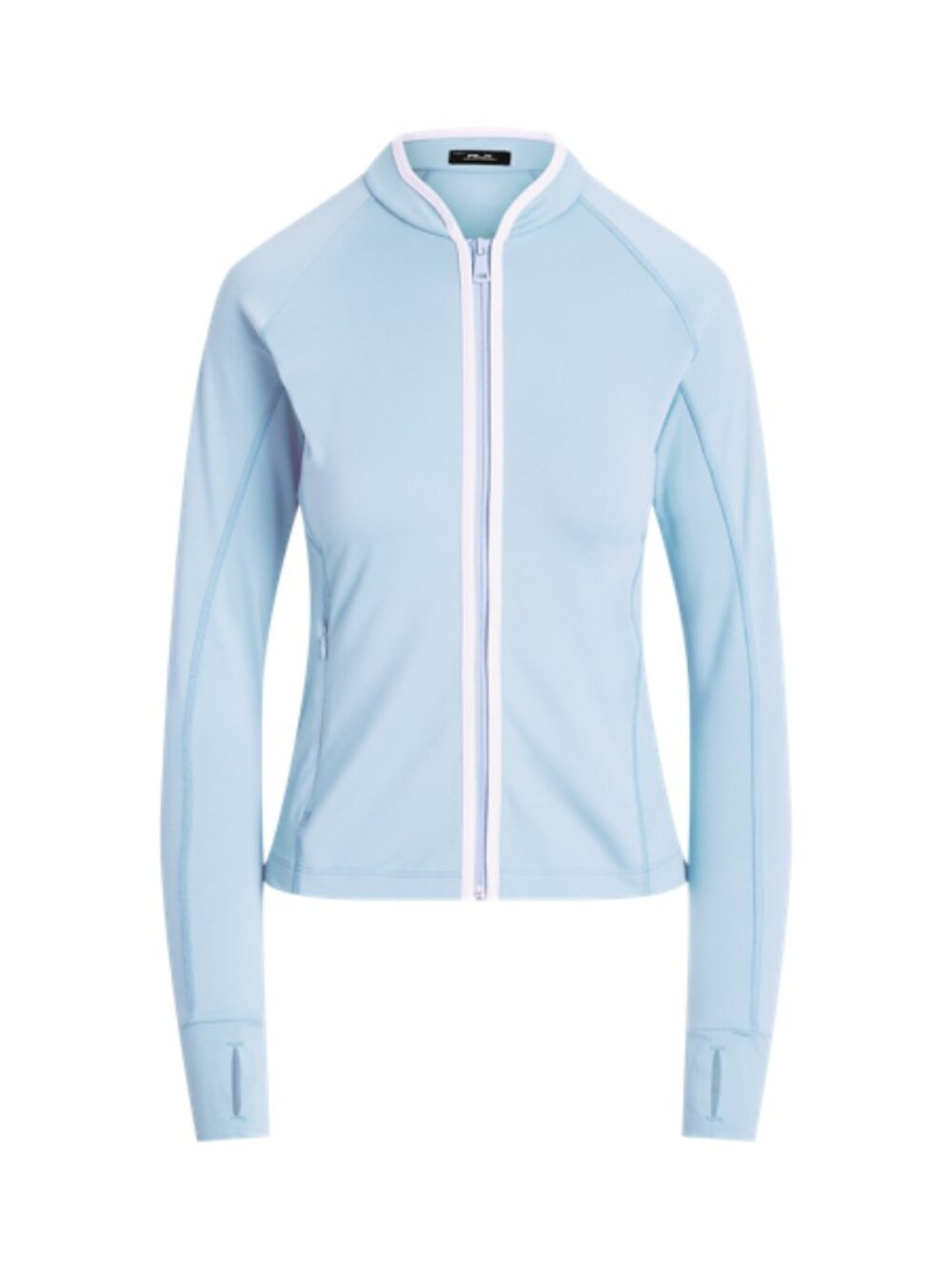 [NWT] Ralph Lauren RLX Light Blue Stretch Jersey Full Zip Jacket - Sz S